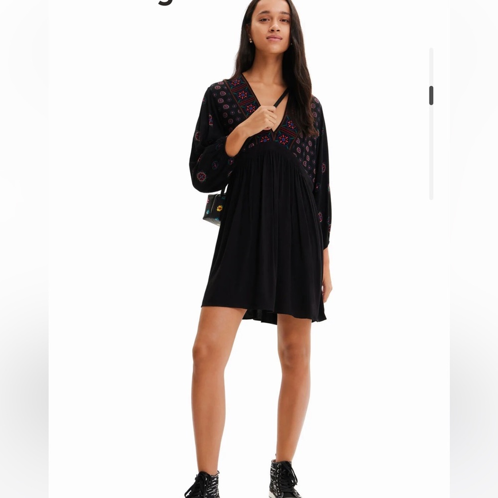 Embroidered dress
